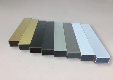 Square Shaped Extruded Aluminium Tube Profiles With GB/T 5237 Standard