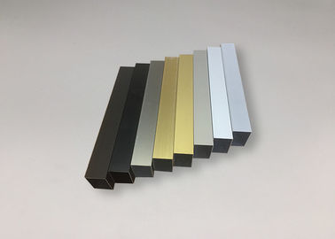 Square Shaped Extruded Aluminium Tube Profiles With GB/T 5237 Standard