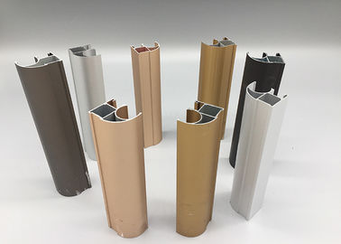 Kolor niestandardowy 6063 T5 Anodyzowane profile aluminiowe Odporność na utlenianie ROHS / SGS