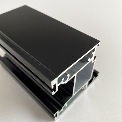 Piaskowanie Malowane proszkowo anodowane profile aluminiowe T6 Temper